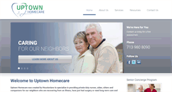 Desktop Screenshot of houstonuptownhomecare.com